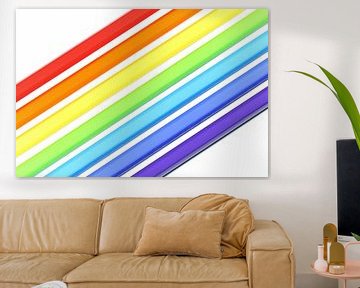 De kleuren van de regenboog als inspiratie 1 van Jaap Tanis