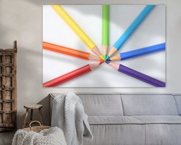 De kleuren van de regenboog als inspiratie 8 van Jaap Tanis