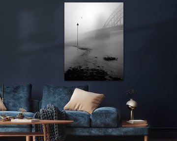 Waal bridge from the Lindenberghaven cot by Jasper Bunschoten