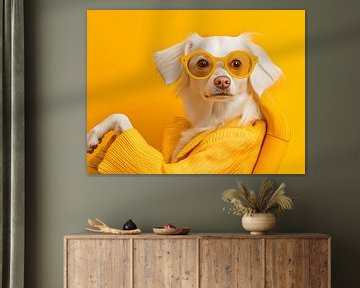 de gele hond