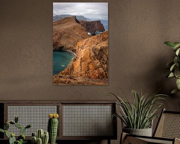 Kliffen van Ponta de Sao Lourenco Madeira Portugal van Rebecca van der Schaft