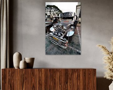 Chromed Jeepney with brilliant details by Frank Photos