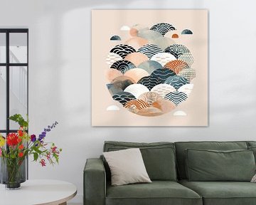 Modern minimalist painting by Modern Collection