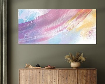 Kleurrijke Penseelstreken van Modern Collection