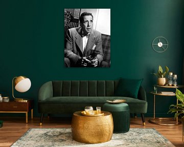 Humphrey Bogart Casablanca Movie, 1942 by Atelier Liesjes