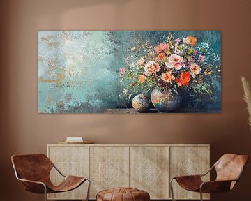 Modern Bloemen 14.4706 van ARTEO Schilderijen