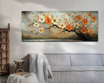 Stilleven met Bloemen 7967 van Kunst Kriebels