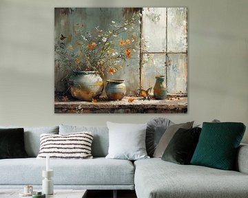 Lente Stilleven 7091 van Kunst Kriebels