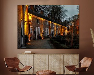 Breda, ein stimmungsvoller Beginenhof im Winter von I Love Breda