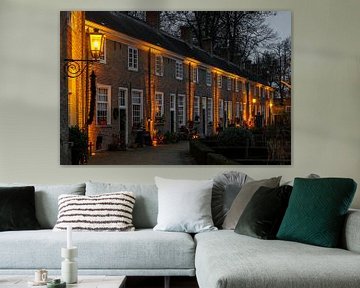 Breda, ein stimmungsvoller Beginenhof im Winter von I Love Breda
