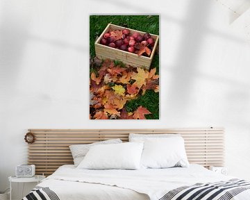 The autumn harvest in the garden by Claude Laprise