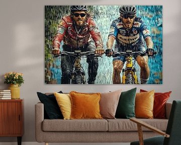 wielrenners van PixelPrestige