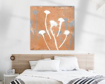Gouden bloemen. van Dina Dankers