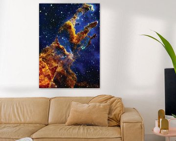 Kosmisch Wandtapijt van Hazen Rocky