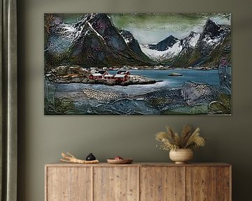 Het landschap van de Lofoten van Nick Wendt