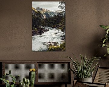 Stroomversnellingen op de Trollstigen van Pascal Deckarm