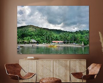 Peaceful landscape of Busuanga in the Philippines