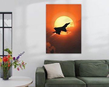 Sunset Flight by Silvina Khan