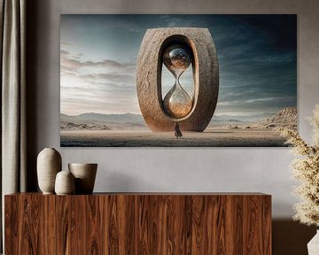 Het hart van de eeuwigheid van Klaus Tesching - Art-AI