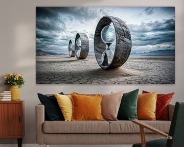 Spiralen van tijd van Klaus Tesching - Art-AI