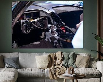Bugatti Bolide track-only sports car interior by Sjoerd van der Wal Photography