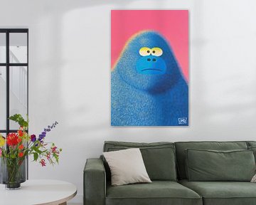 Sullen Ape Surprise van OMG Art