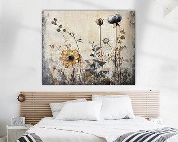 Bloemen | Echoes of Autumn Gold van Zen en Meer