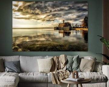 Kasteel Montfort Langenargen Bodensee van Dieter Walther