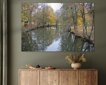 Saale bei Bad Kissingen im Herbst