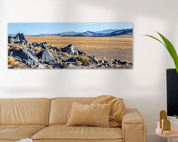 The Puna, landscape in Argentina. by Ron van der Stappen