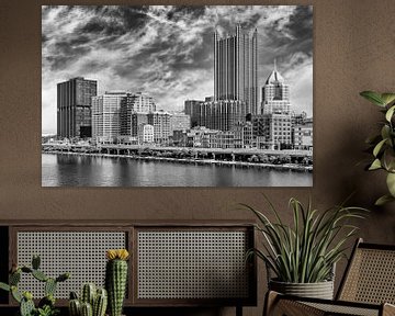 Pittsburgh Stad | Monochrom