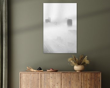 Gebouwen in de Mist van Mitchell van Eijk