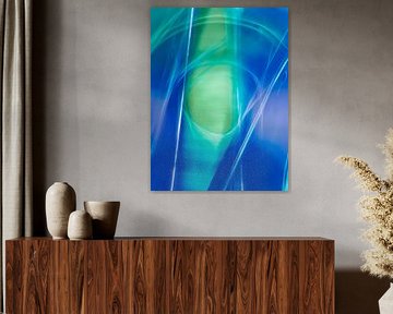 Green and blue without tietel by Pa. Wowitto