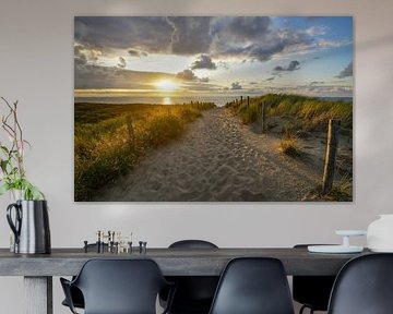 Strand, duin, zee en zon van Dirk van Egmond