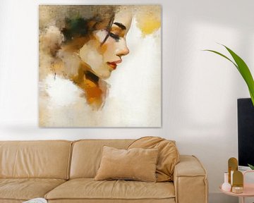 Profiel in Aardetinten van De Mooiste Kunst