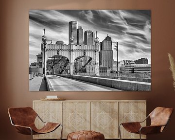 Smithfield Street Bridge Pittsburgh | Monochrom