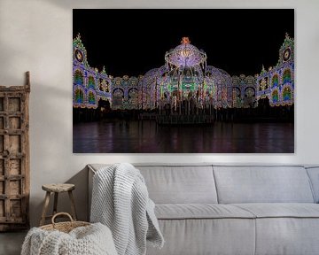 Plaza decorations by Greetje van Son