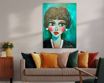 Portrait moderne Nance sur Danielle Ducheine