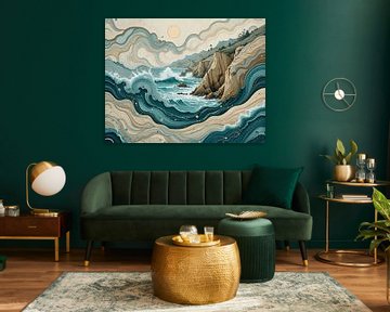 Coastal Rhythms by Artistic