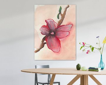 Zweig mit Blume von Its all Round Art