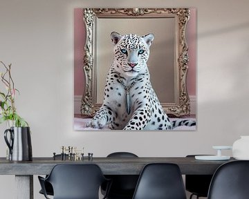 White leopard by Liona Toussaint