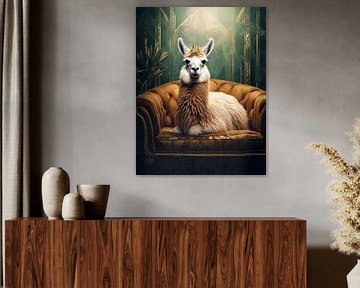 Ein Sitz, der eines Lamas würdig ist von Martine Affre Eisenlohr