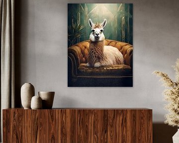 A seat fit for a Lama by Martine Affre Eisenlohr