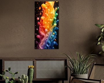 Kosmischer Farbausbruch von Jaudat Efendi