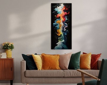 Kosmischer Farbausbruch von Jaudat Efendi