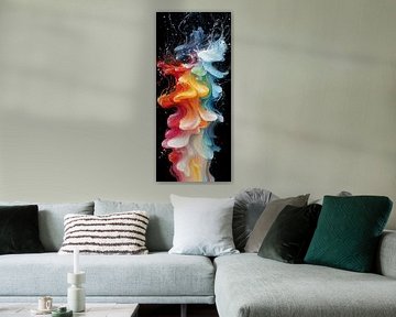 Kosmischer Farbausbruch von Jaudat Efendi