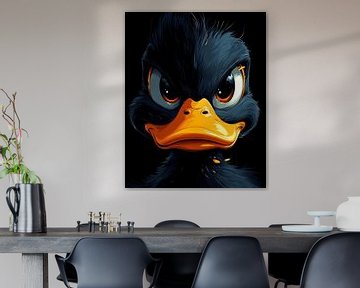  Dark Fury: Die intensive schwarze Ente