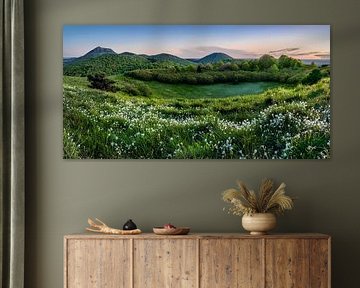 Auvergne volcano landscape by Voss photography