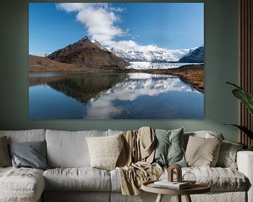 Svínafellsjökull: Een Spiegel van Tijd van Gerry van Roosmalen