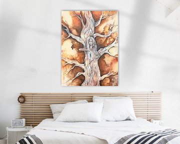 Dryade - Nymphe des arbres sur Rosanne Versteeg